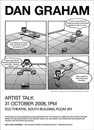 Dan Graham artist talk image